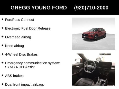 New 2025 Ford Escape ST-Line Select w/ Tech Pack #1 AWD/4WD image 25