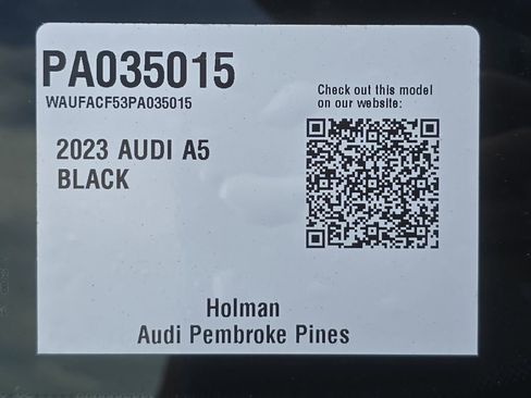 Used 2023 Audi A5 2.0T Premium Plus w/ Premium Plus AWD/4WD image 34