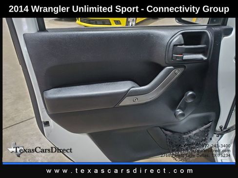 Used 2014 Jeep Wrangler Unlimited Sport w/ Connectivity Group image 8