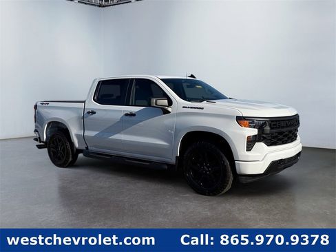 New 2026 Chevrolet Silverado 1500 Custom w/ Turbomax Blackout Package image 1