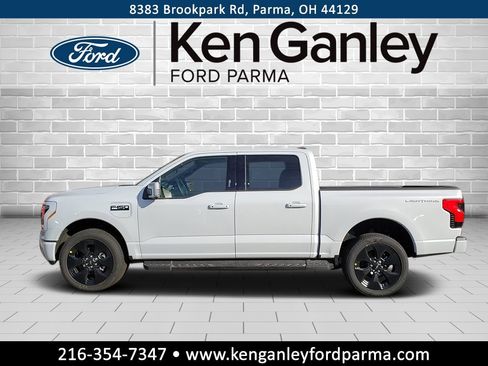 New 2025 Ford F150 Lightning Platinum w/ Dark Elements Package image 8