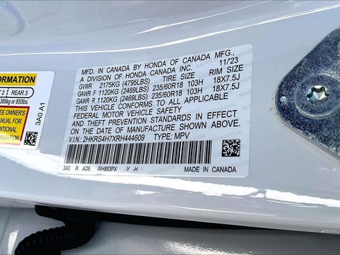 Certified 2024 Honda CR-V EX-L image 36