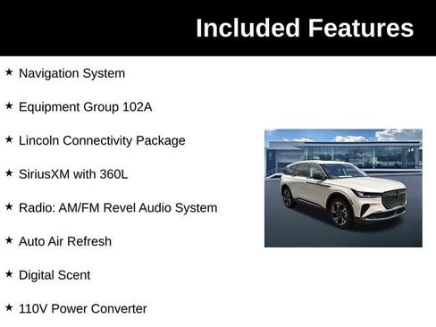 New 2026 Lincoln Nautilus Premier w/ Equipment Group 102A AWD/4WD image 6