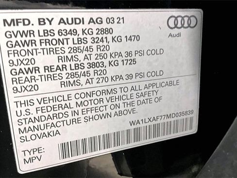 Used 2021 Audi Q7 3.0T Premium Plus w/ Premium Plus Package image 35