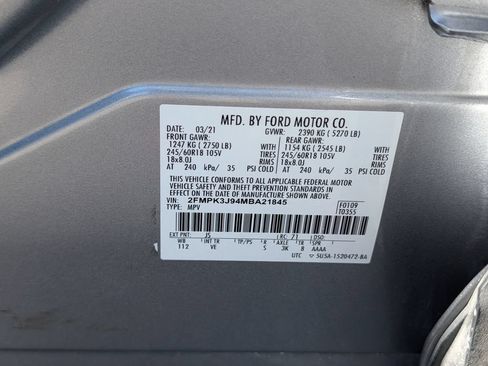 Used 2021 Ford Edge SEL FWD image 35