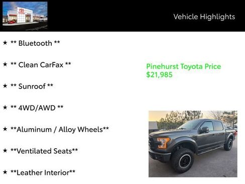 Used 2015 Ford F150 Lariat w/ Equipment Group 502A Luxury image 7