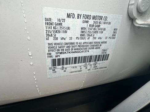 Certified 2022 Ford Explorer ST-Line image 31