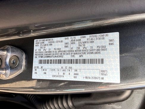 New 2026 Ford Escape ST-Line w/ Tech Pack #1 image 11