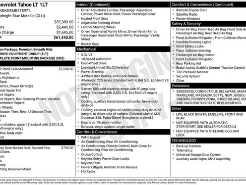 Certified 2021 Chevrolet Tahoe LT image 11