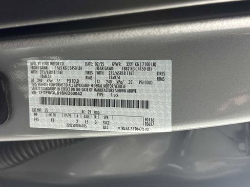 Used 2025 Ford F150 XLT w/ Equipment Group 302A MID image 37