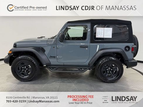 Certified 2024 Jeep Wrangler Sport AWD/4WD image 6