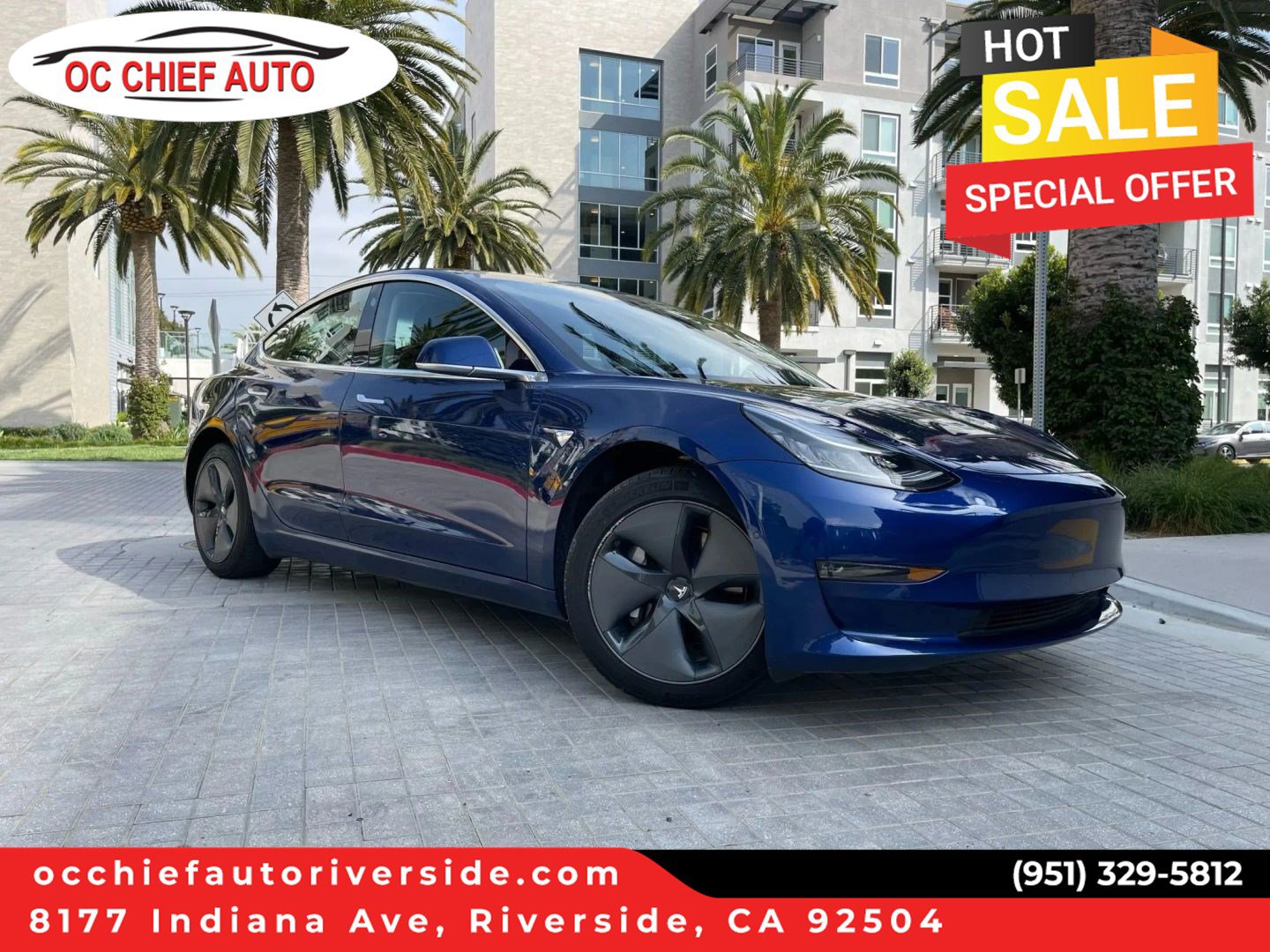 Used 2020 Tesla Model 3 Standard Range Plus RWD image 1