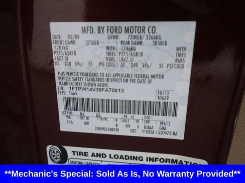 Used 2009 Ford F150 Lariat AWD/4WD image 34