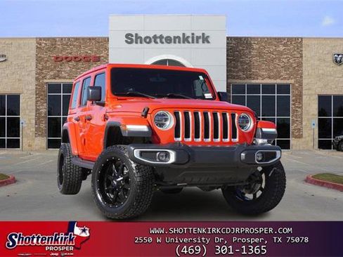 Certified 2021 Jeep Wrangler Unlimited Sahara image 1