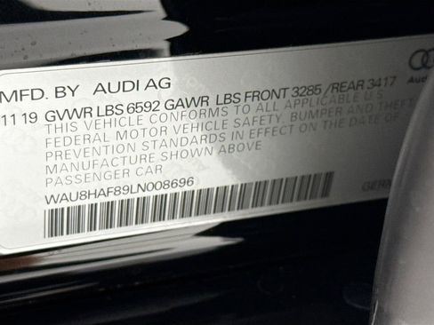 Used 2020 Audi A8 L 3.0T w/ Executive Package AWD/4WD image 34