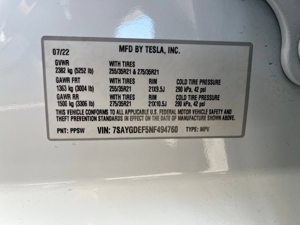 Used 2022 Tesla Model Y Performance AWD/4WD image 25