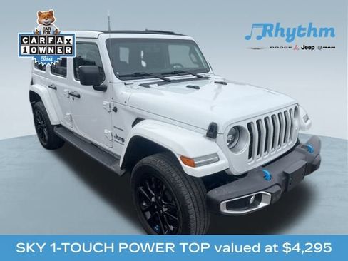 Used 2023 Jeep Wrangler Unlimited Sahara w/ Cold Weather Group image 1