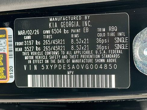 New 2027 Kia Telluride SX X-Line image 35