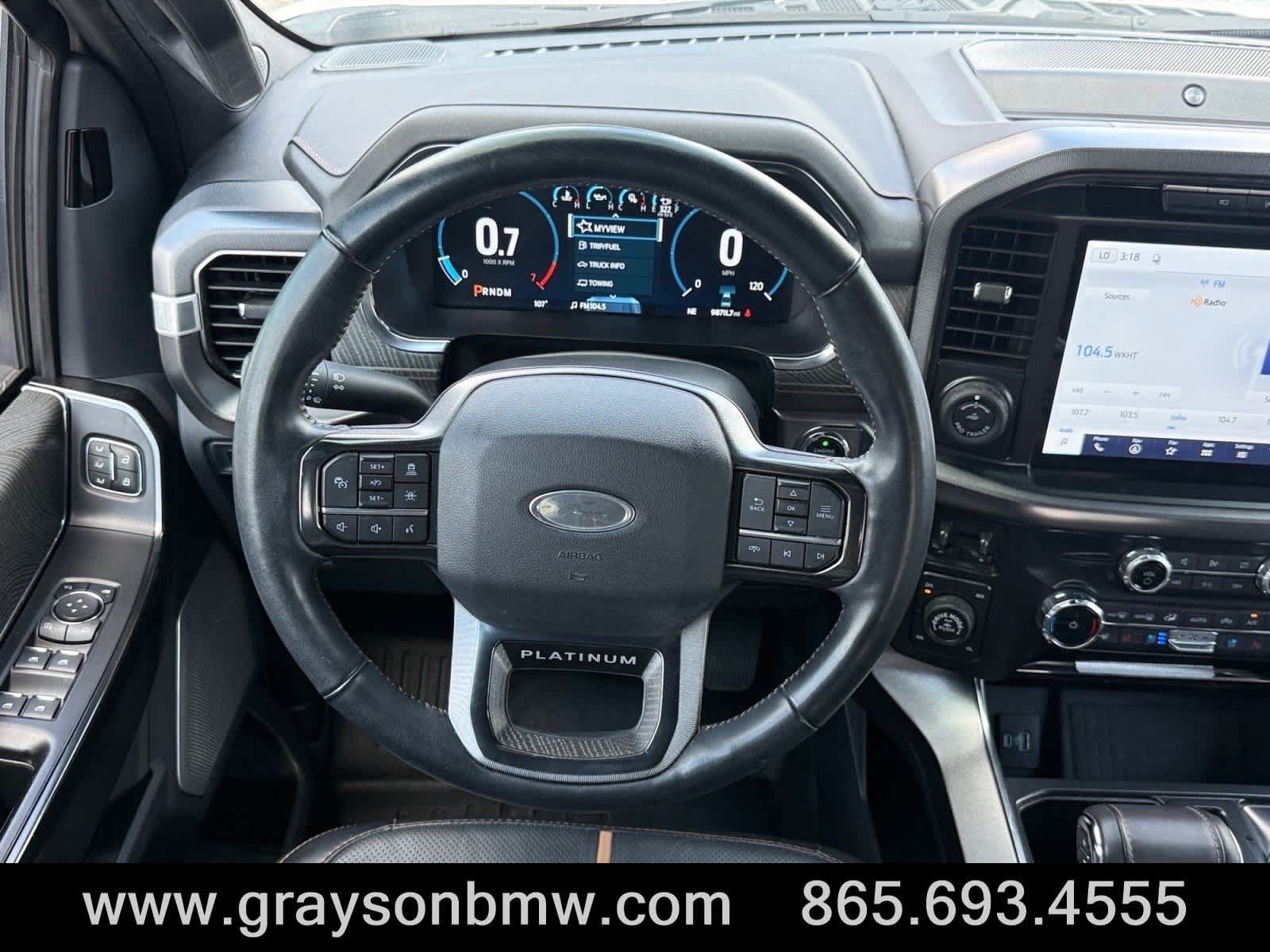Used 2022 Ford F150 Platinum w/ Equipment Group 701A High AWD/4WD image 24