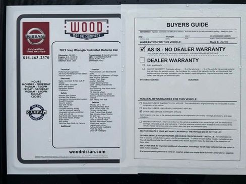 Used 2022 Jeep Wrangler Unlimited Rubicon 4xe w/ Cold Weather Group image 11