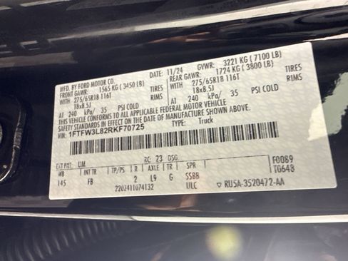 Used 2024 Ford F150 XLT w/ Equipment Group 302A MID AWD/4WD image 16