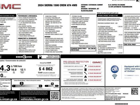 Used 2024 GMC Sierra 1500 AT4 w/ AT4 Carbonpro Edition image 4