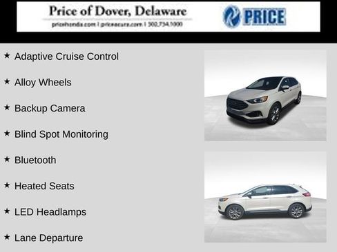 Used 2019 Ford Edge Titanium w/ Cold Weather Package AWD/4WD image 2