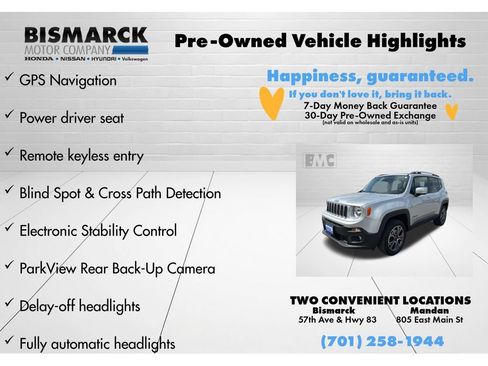 Used 2016 Jeep Renegade Limited AWD/4WD image 5