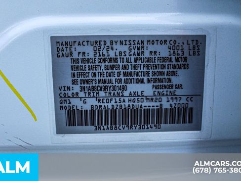 Used 2024 Nissan Sentra SV FWD image 34