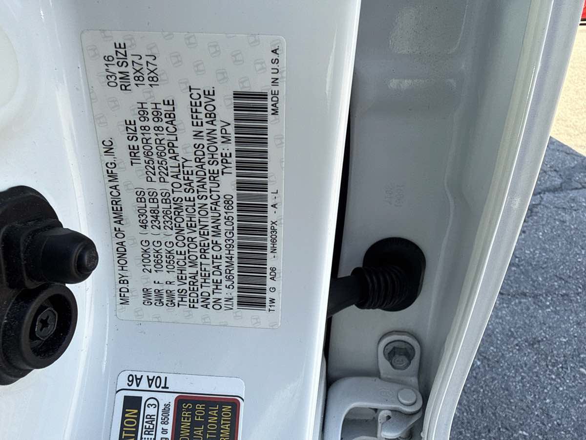 Used 2016 Honda CR-V Touring image 26