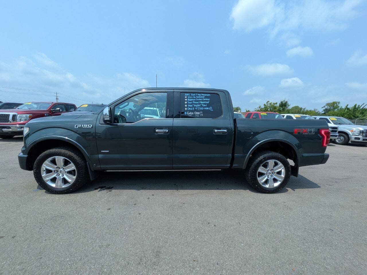Used 2015 Ford F150 Platinum w/ Equipment Group 701A Luxury AWD/4WD image 2