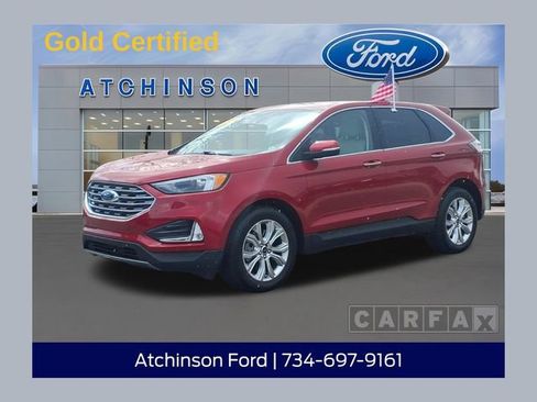 Certified 2023 Ford Edge Titanium AWD/4WD image 1