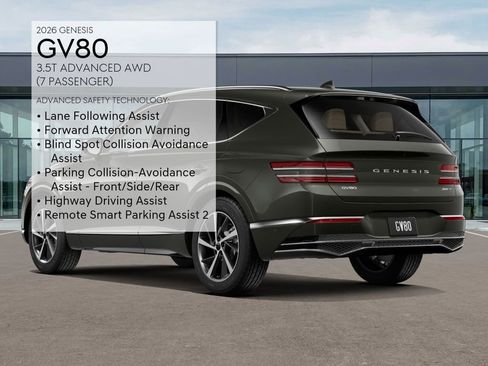 New 2026 Genesis GV80 3.5T Advanced image 10