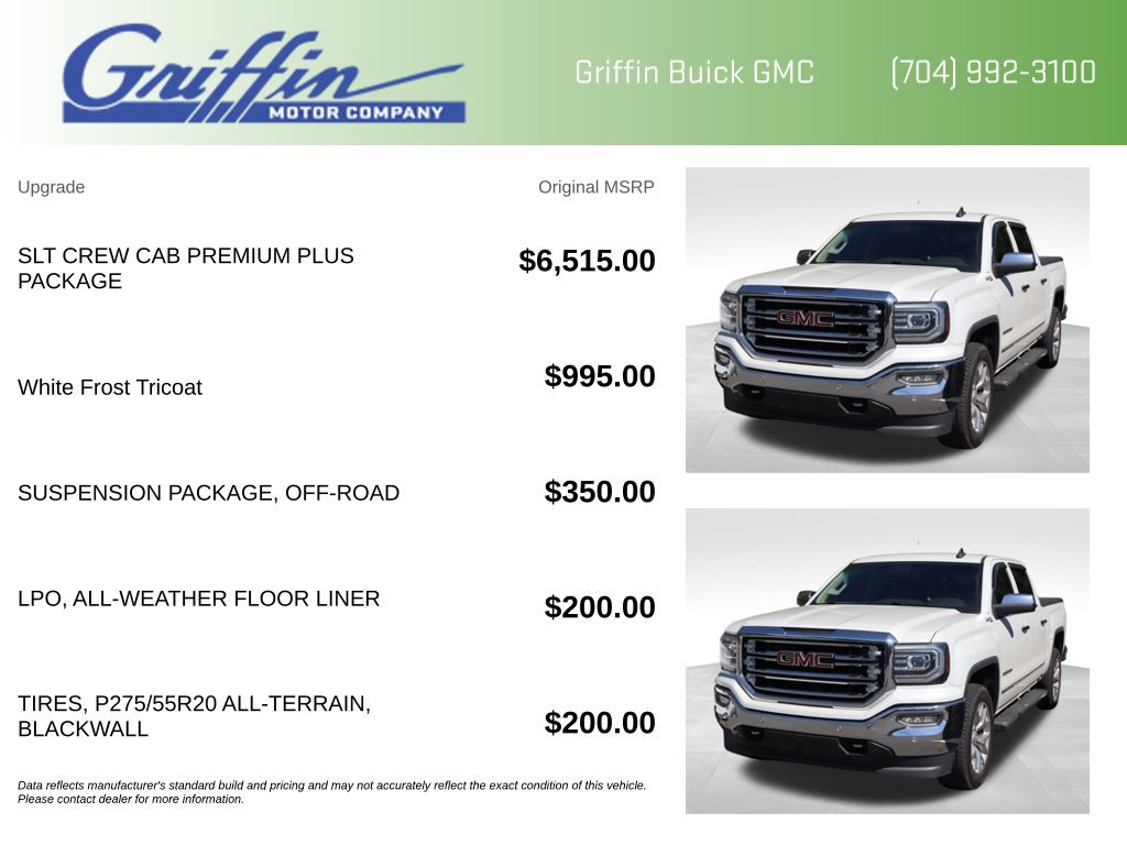 Used 2018 GMC Sierra 1500 SLT AWD/4WD image 7