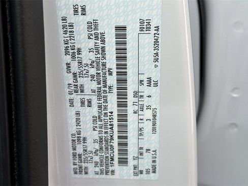 Used 2019 Ford Escape S image 33