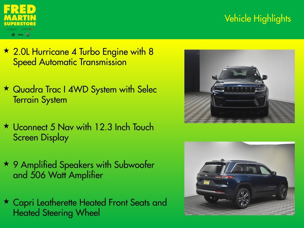 New 2027 Jeep Grand Cherokee Limited AWD/4WD image 7