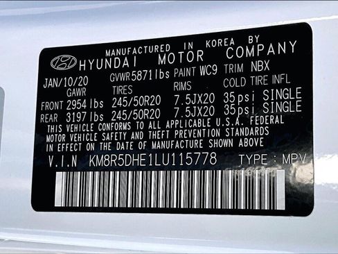 Used 2020 Hyundai Palisade Limited image 17