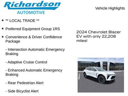 Used 2024 Chevrolet Blazer EV RS image 10