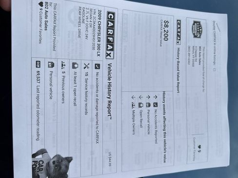 Used 2009 Chrysler 300 LX image 4