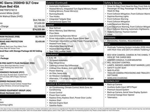 Used 2025 GMC Sierra 2500 SLT w/ SLT Premium Package image 24