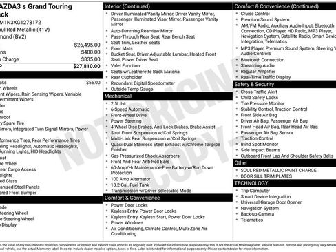 Used 2016 MAZDA MAZDA3 s Grand Touring image 4