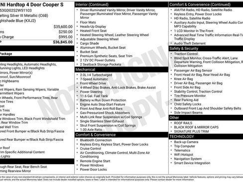 Certified 2025 MINI Cooper S FWD image 12