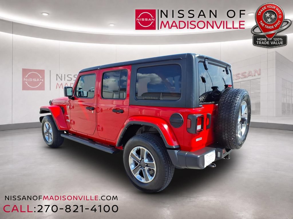 Used 2022 Jeep Wrangler Unlimited Sahara w/ Cold Weather Group AWD/4WD image 3