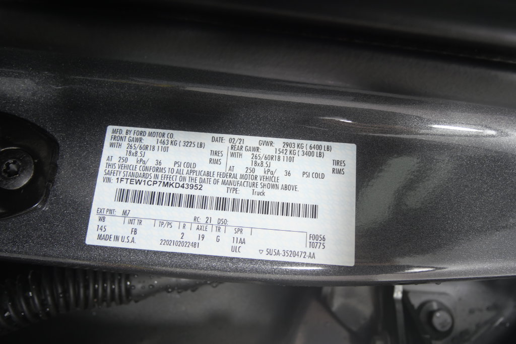 Used 2021 Ford F150 XLT w/ Equipment Group 302A High RWD image 26