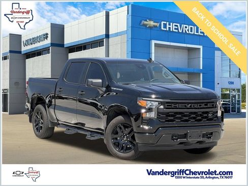 Certified 2025 Chevrolet Silverado 1500 Custom RWD image 1