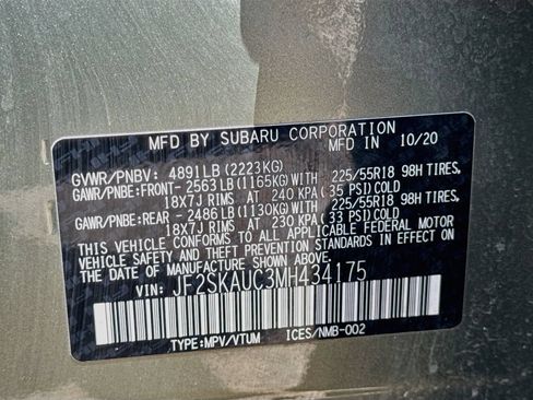 Used 2021 Subaru Forester Limited w/ Popular Package #3 AWD/4WD image 42