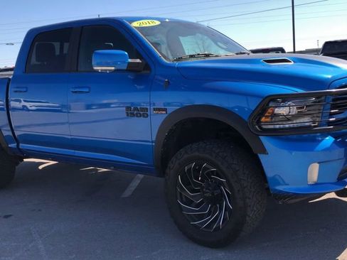 Used 2018 RAM 1500 Sport w/ Hydro Blue Sport Package AWD/4WD image 2