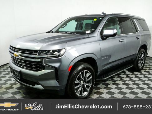 Certified 2021 Chevrolet Tahoe LT w/ Rear Media and Nav Package RWD image 28