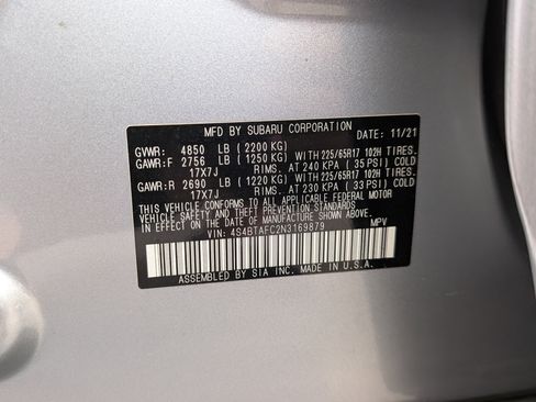 Used 2022 Subaru Outback Premium AWD/4WD image 38