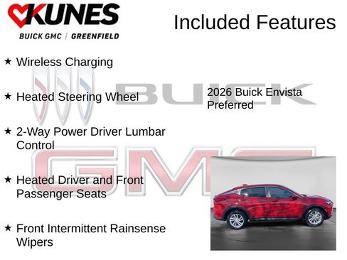 New 2026 Buick Envista Preferred w/ Convenience I Package FWD image 4